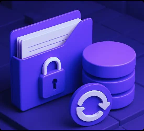 Datensicherheit, regelmäßige Backups und Updates